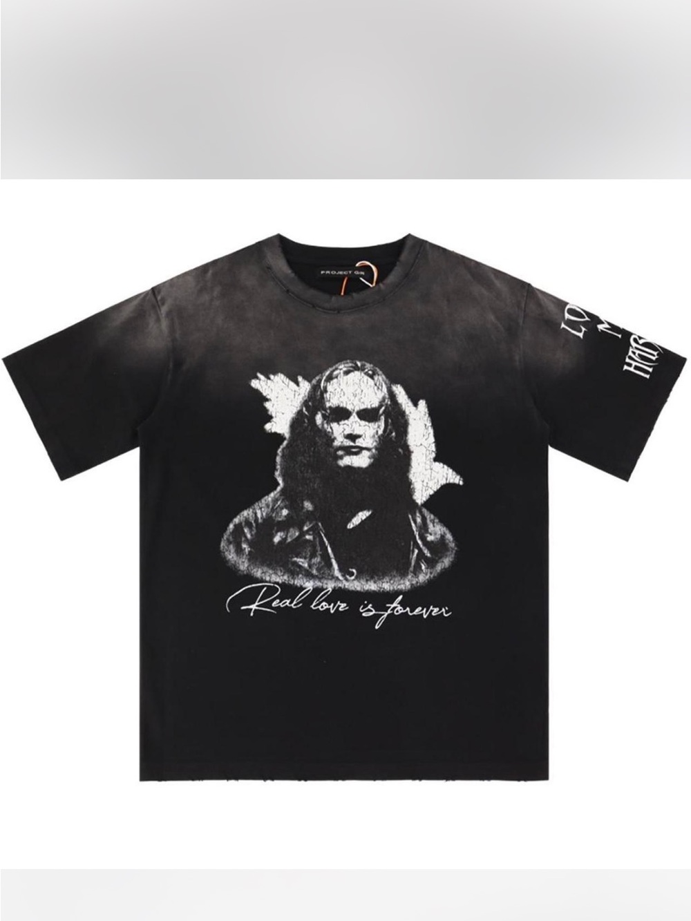 Project/GR  the crow, love me harder T-shirt